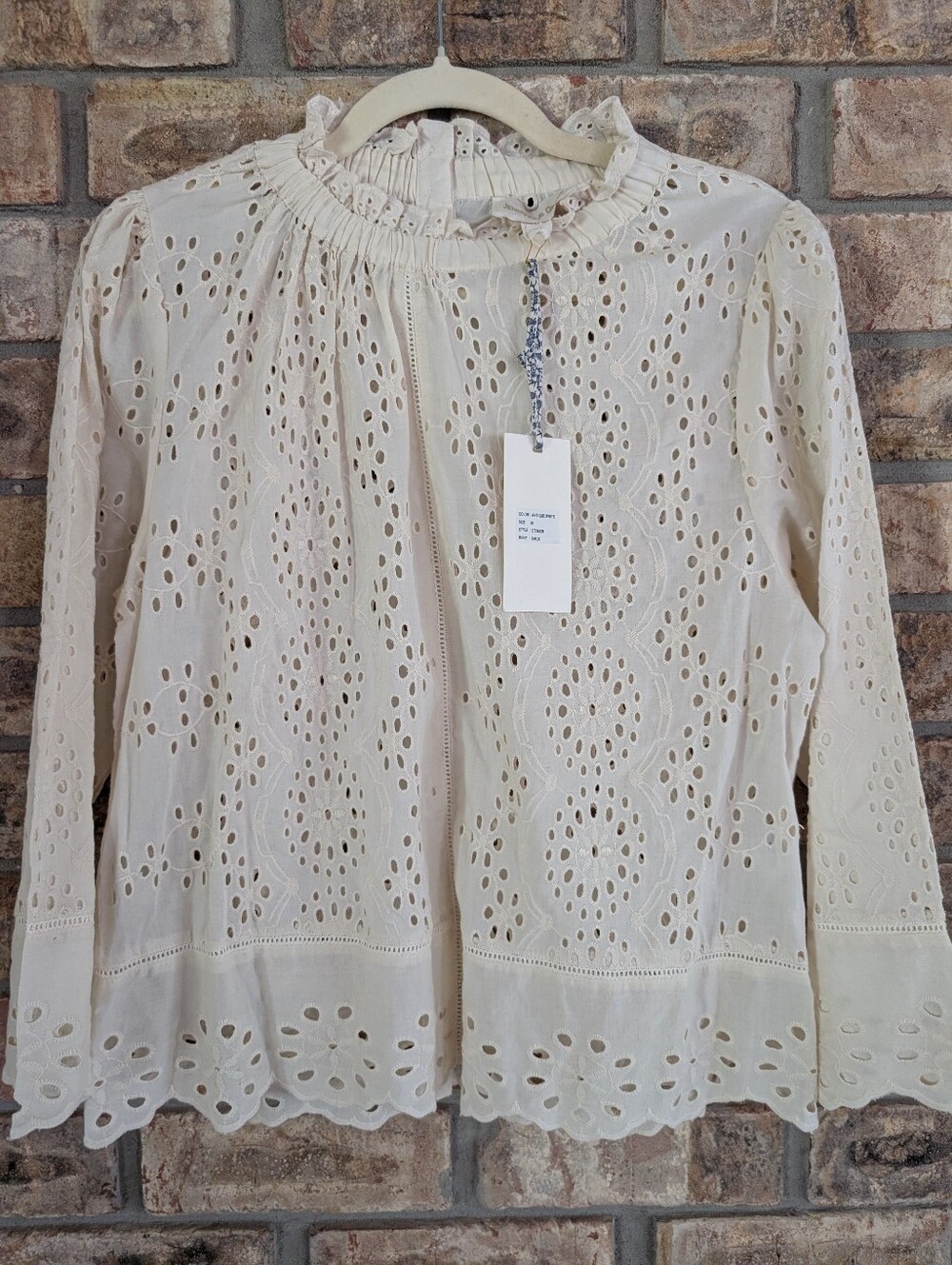 Jennifer & Grace Cotton Eyelet Top